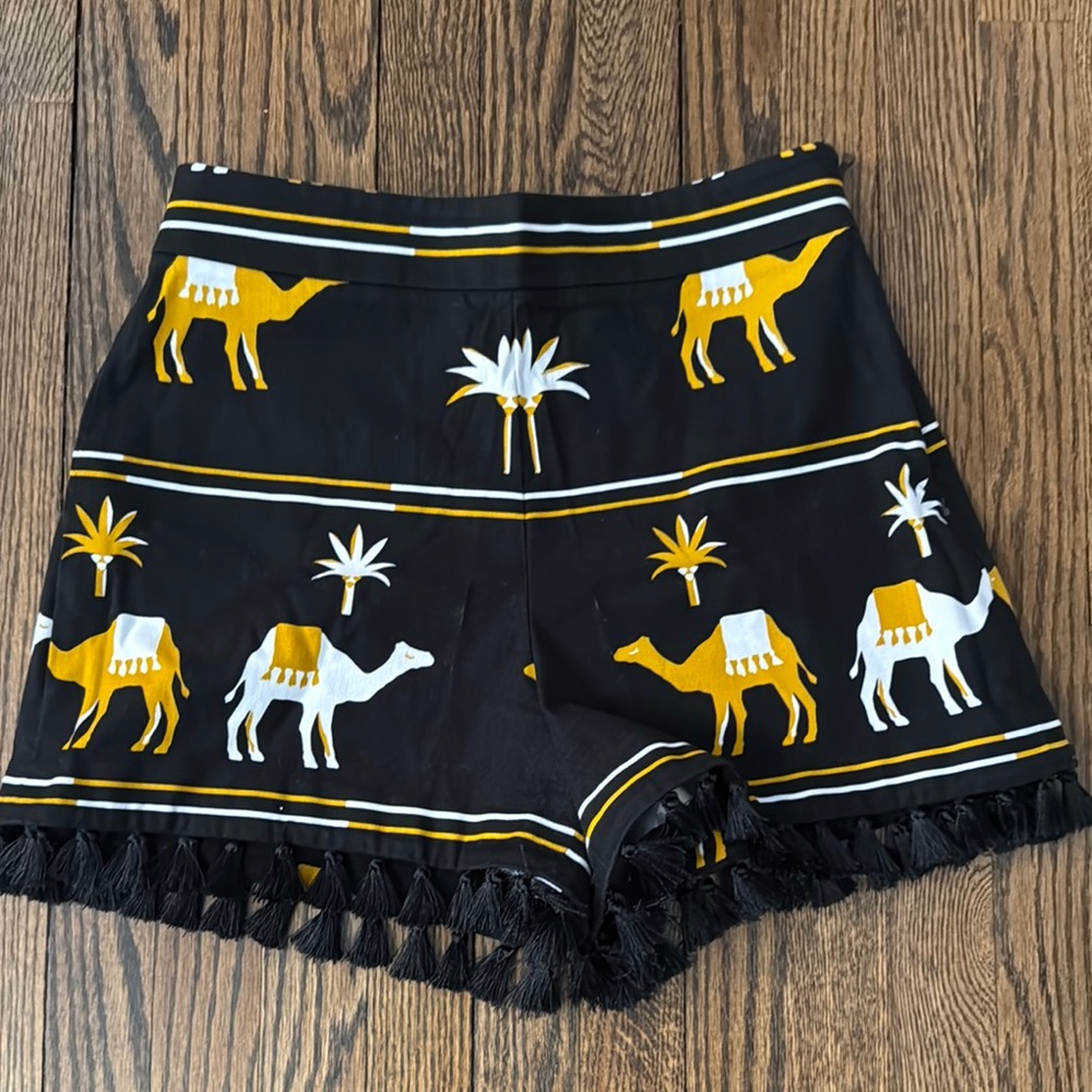 Kate Spade High Waist Moroccan Camel Shorts